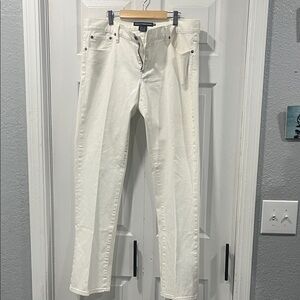Ralph Lauren Men's White Bootcut Jeans